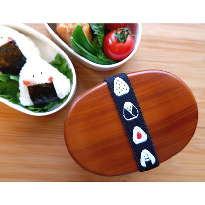 Musubi bento-elastiek - Onigiri (zwart, 27 cm)