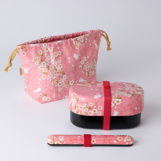 Sakura Usagi Bento-set (roze)