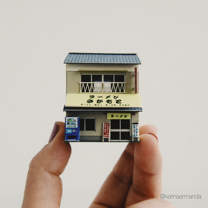 Miniatuart Nostalgic Japan | Ramen Shop