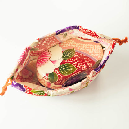 Borsa per il pranzo Kimono rosa L