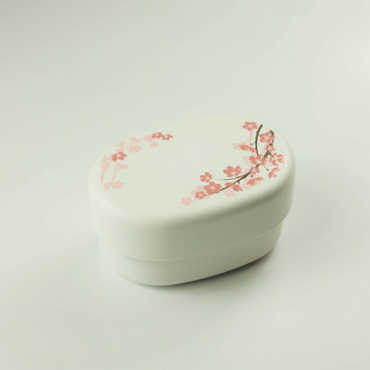 Bento Hanami (blanc, 390 ml)