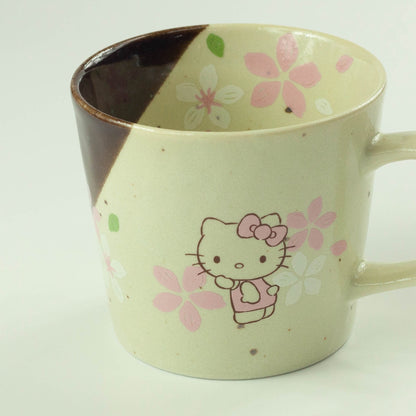 Mug Mino Yaki Hello Kitty Sakura