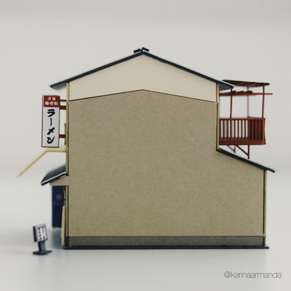 Miniatuurkunst Nostalgisch Japan - Ramen Restaurant