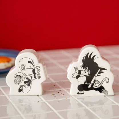 Salière et Poivrière Dragon Ball Kamehama (Goku et Krillin)