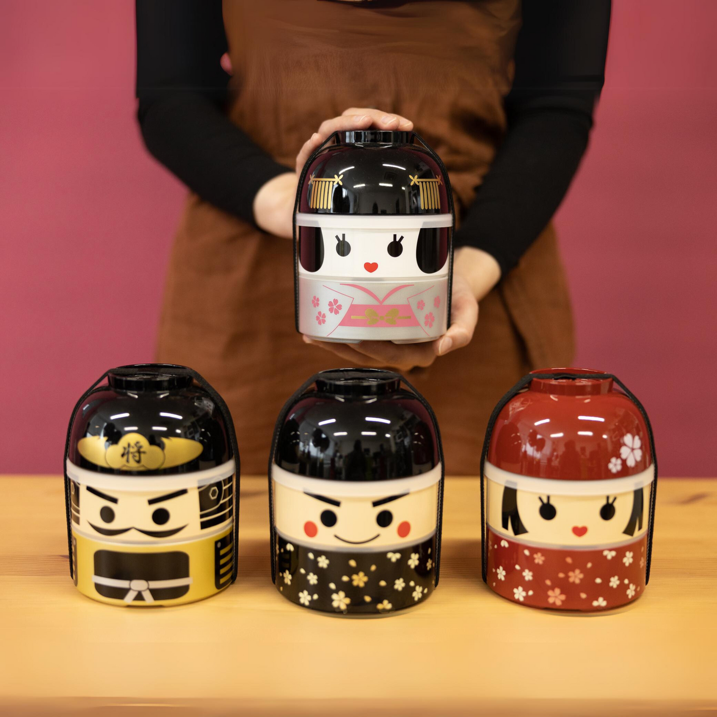 Big Kokeshi Bento Busho 1200mL - Bento&co