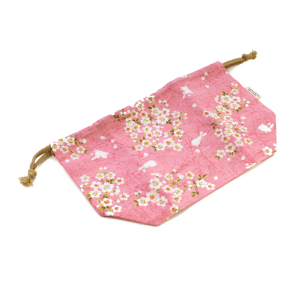 Sakura Rabbit Bento Bag | Pink - Bento&co