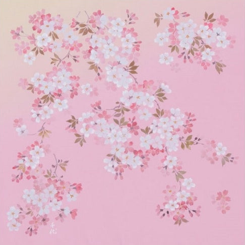 Furoshiki Hanasaki Zakura (rose, 70 cm)