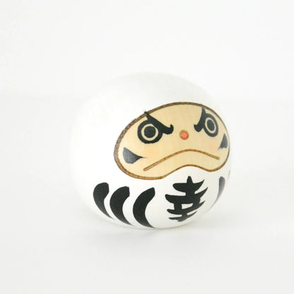 Poupée Kokeshi - Daruma (blanc)