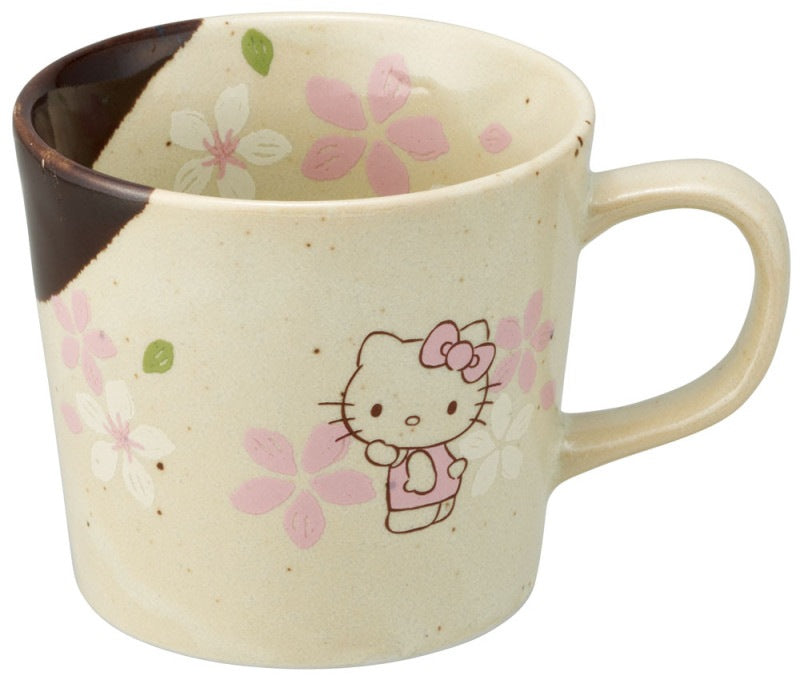 Mug Mino Yaki Hello Kitty Sakura