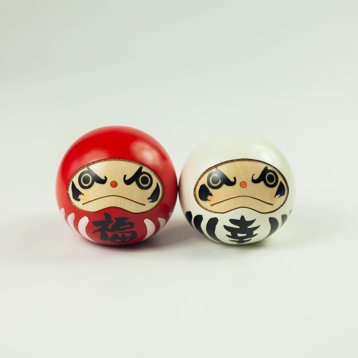 Poupées Kokeshi - 2 Daruma