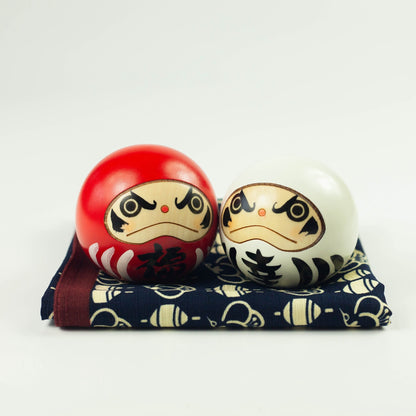 Poupées Kokeshi - 2 Daruma