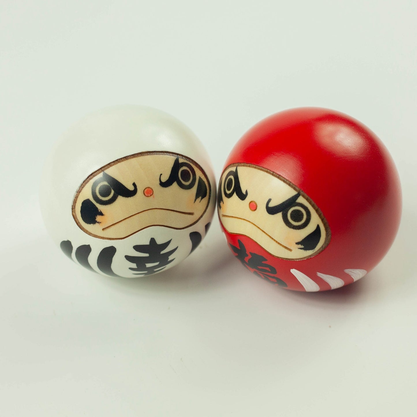 Poupées Kokeshi - 2 Daruma