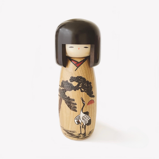 Poupée Kokeshi - Tsuru