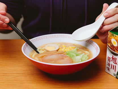 Bol à Ramen rouge et blanc