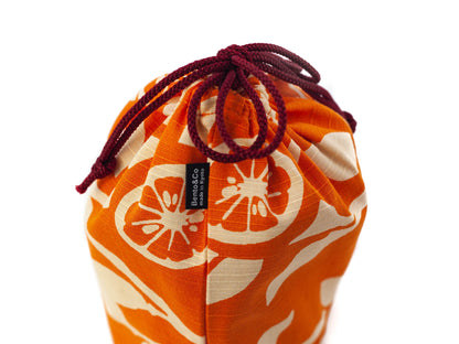 Original Furoshiki Bag | Orange by Sanyo Shoji - Bento&co Japanese Bento Lunch Boxes and Kitchenware Specialists