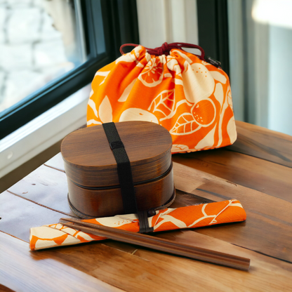 Ensemble Bento Original - Daidai orange