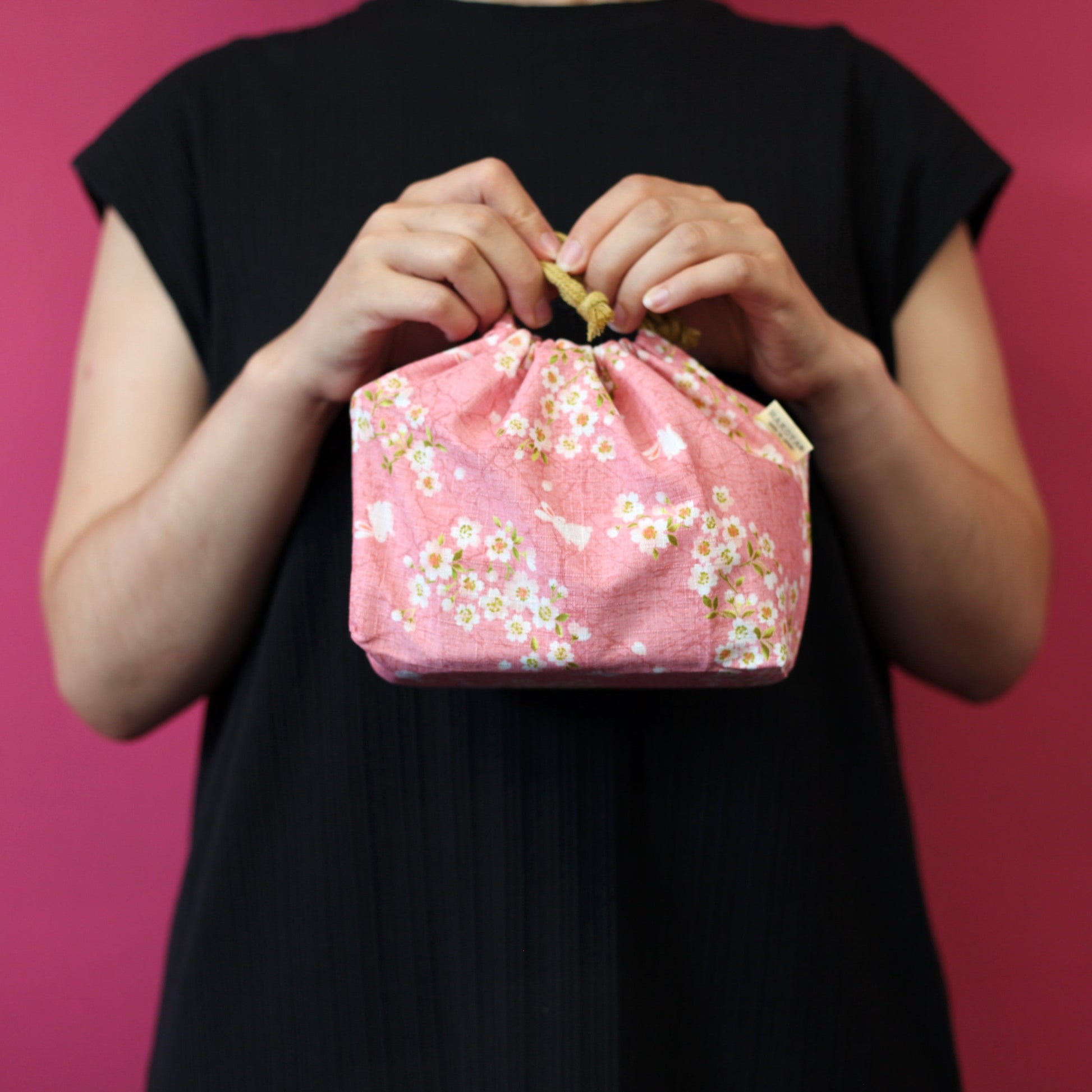 Sakura Rabbit Bento Bag | Pink - Bento&co