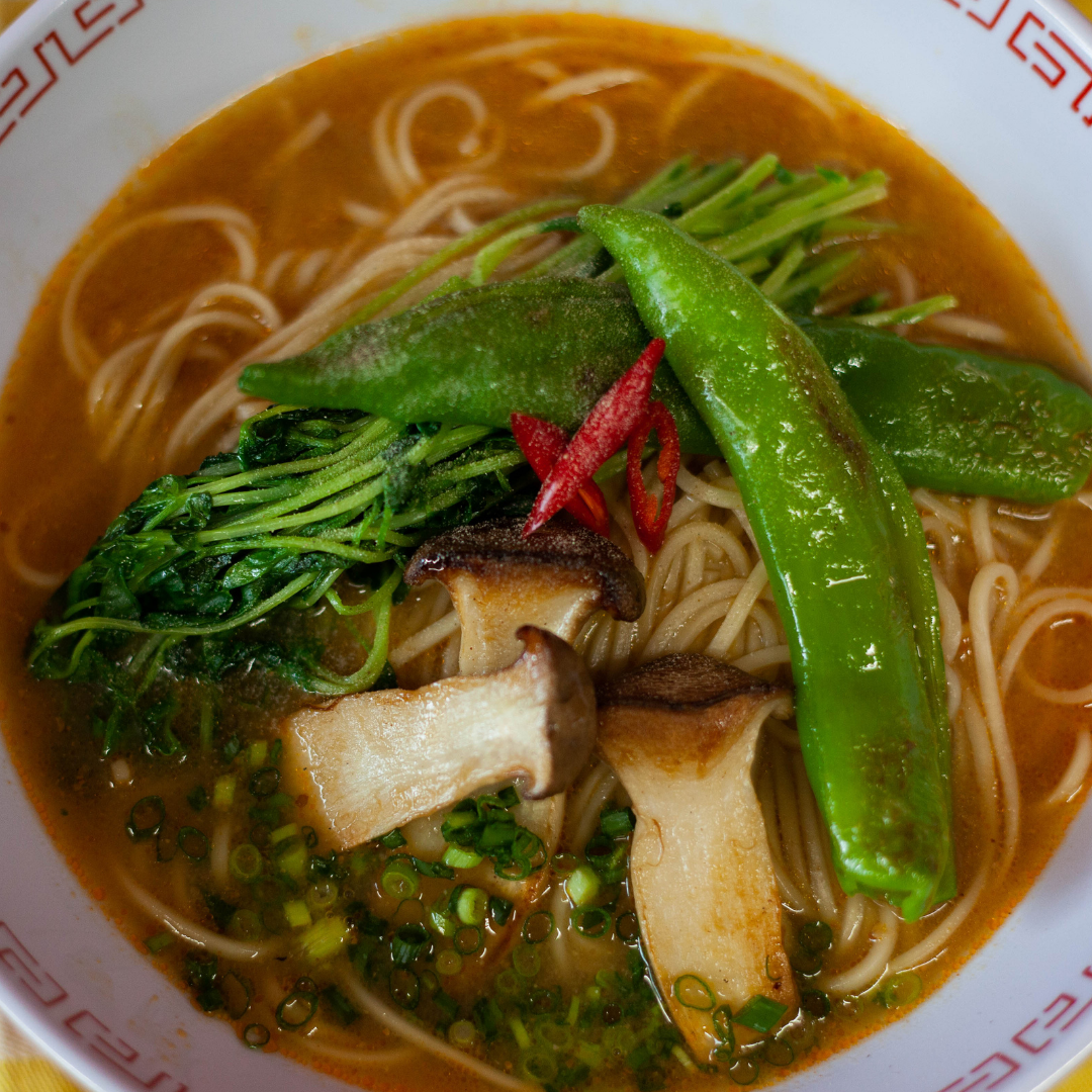 Pittige veganistische Ramen-kit