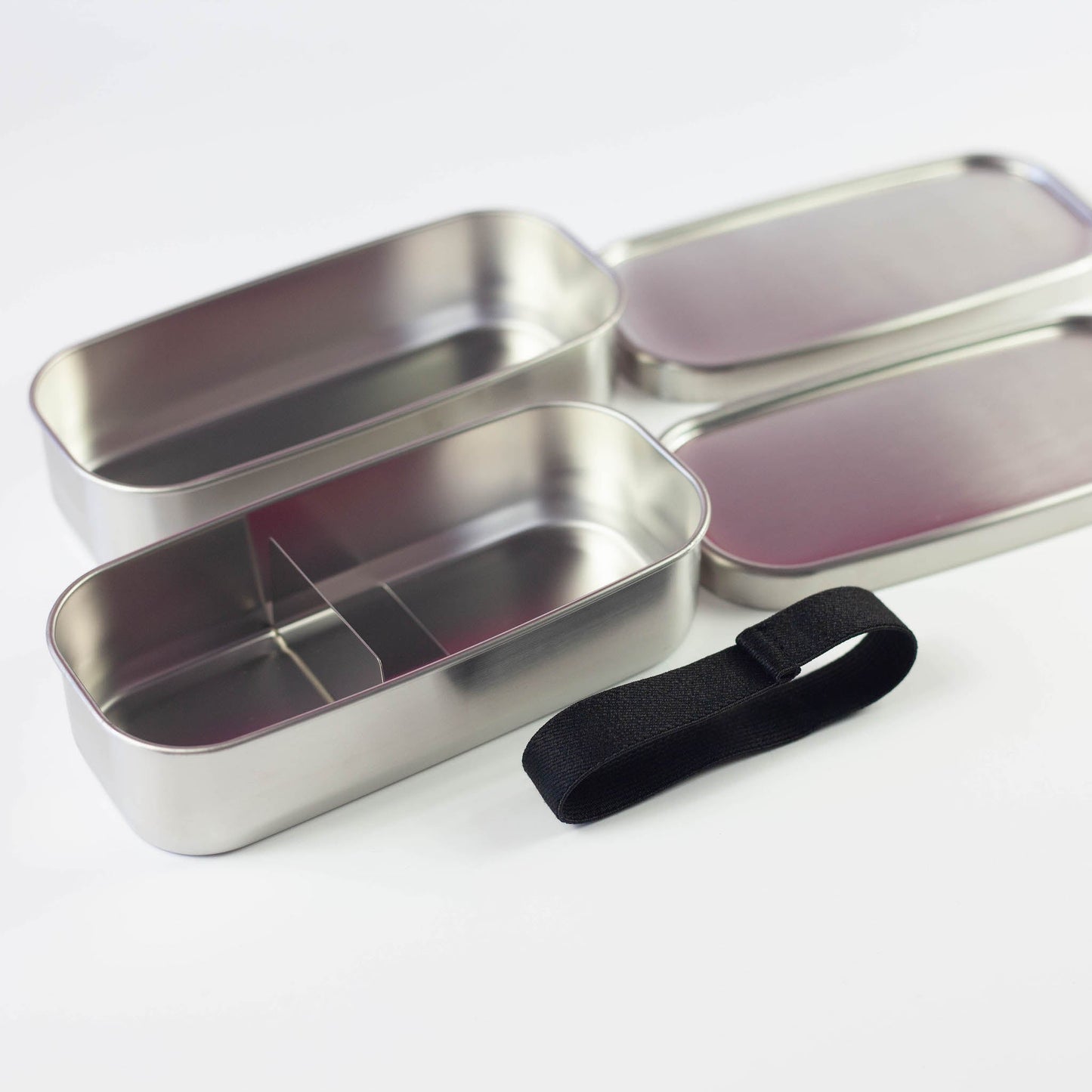 Zen 02 - Stainless Steel Two Tier Bento (1000mL) - Bento&co