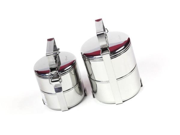 Seagull Tiffin Stainless Steel Lunch Box | Large by Noble Traders - Bento&co Japanese Bento Lunch Boxes and Kitchenware Specialists