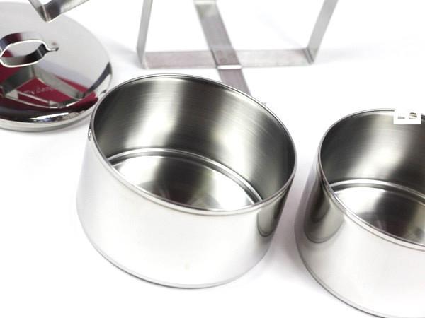 Seagull Tiffin Stainless Steel Lunch Box | Large by Noble Traders - Bento&co Japanese Bento Lunch Boxes and Kitchenware Specialists